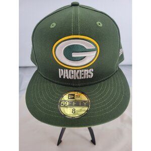 New Era 59Fifty Men Cap‎ NFL Team Green Bay Packers Fitted Hat